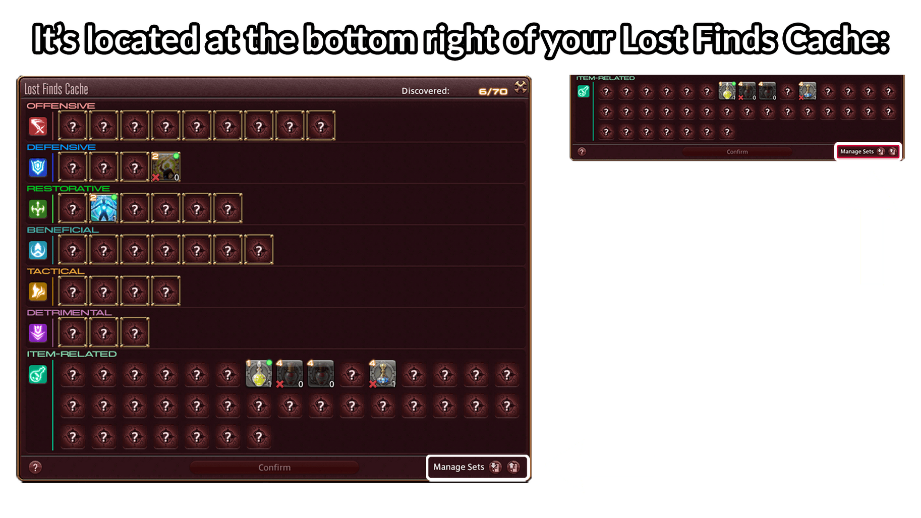 How to save and load holster sets